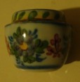 Miniatura St'Anna. Datada de 1952. Tem 3,5cm de altura. 