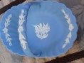 Cesta pequena Wedgwood azul claro. (tipo aneleira)